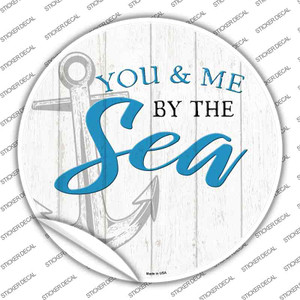 You and Me by the Sea Wholesale Novelty Circle Sticker Decal