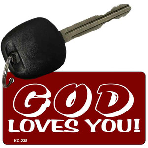 God Loves You Wholesale Novelty Key Chain