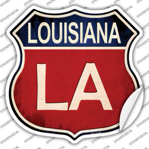 Louisiana Wholesale Novelty Highway Shield Sticker Decal