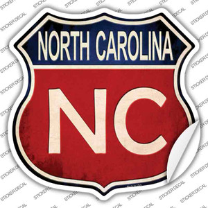 North Carolina Wholesale Novelty Highway Shield Sticker Decal