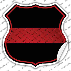 Thin Red Line Wholesale Novelty Highway Shield Sticker Decal