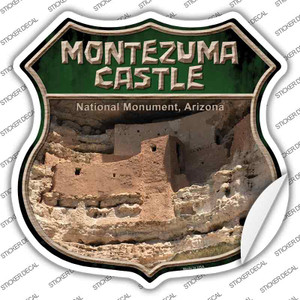 Montezuma Castle Wholesale Novelty Highway Shield Sticker Decal
