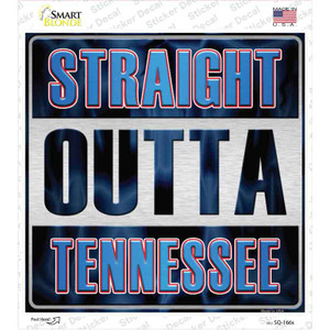 Straight Outta Tennessee Wholesale Novelty Square Sticker Decal