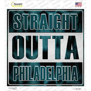 Straight Outta Philadelphia Wholesale Novelty Square Sticker Decal