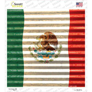 Mexico Flag Wholesale Novelty Square Sticker Decal