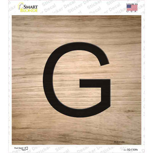 G Letter Tile Wholesale Novelty Square Sticker Decal