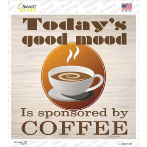 Todays Good Mood Wholesale Novelty Square Sticker Decal