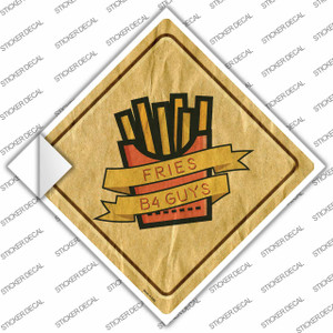 Fries Before Guys Wholesale Novelty Diamond Sticker Decal