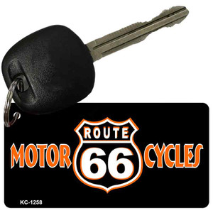 Route 66 Motor Cycles Novelty Wholesale Metal Key Chain