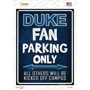 Duke Wholesale Novelty Rectangle Sticker Decal