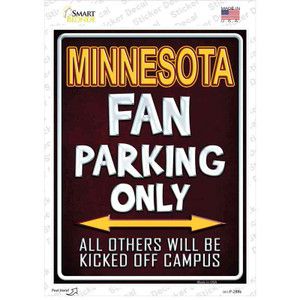 Minnesota Wholesale Novelty Rectangle Sticker Decal