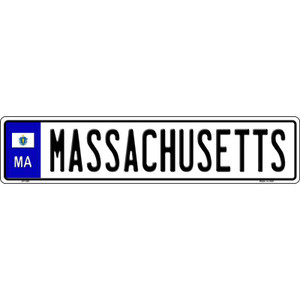 Massachusetts Novelty Wholesale Metal European License Plate