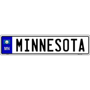 Minnesota Novelty Wholesale Metal European License Plate
