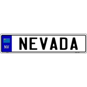 Nevada Novelty Wholesale Metal European License Plate