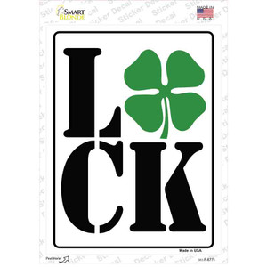 Luck Wholesale Novelty Rectangle Sticker Decal