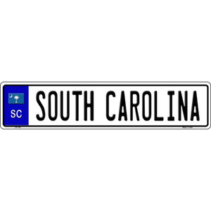 South Carolina Novelty Wholesale Metal European License Plate