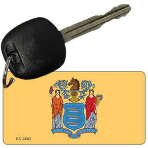 New Jersey State Flag Wholesale Novelty Key Chain