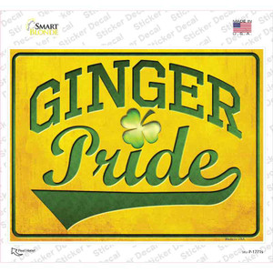 Ginger Pride Wholesale Novelty Rectangle Sticker Decal