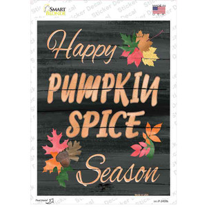 Pumpkin Spice Season Wholesale Novelty Rectangle Sticker Decal