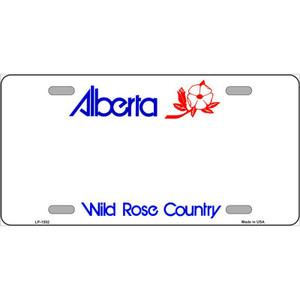 Alberta Novelty Wholesale Metal License Plate