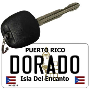 Dorado Puerto Rico Flag Wholesale Novelty Key Chain