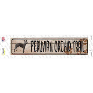 Peruvian Orchid Trail Wholesale Novelty Narrow Sticker Decal