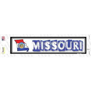 Missouri Outline Wholesale Novelty Narrow Sticker Decal