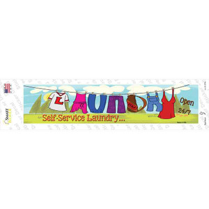 Laundry Wholesale Novelty Narrow Sticker Decal