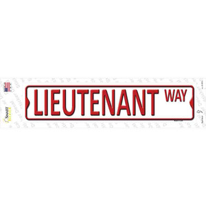 Lieutenant Way Wholesale Novelty Narrow Sticker Decal