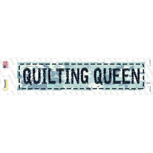 Quilting Queen Wholesale Novelty Narrow Sticker Decal