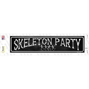 Skeleton Party Wholesale Novelty Narrow Sticker Decal