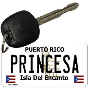 Princesa Puerto Rico Flag Wholesale Novelty Key Chain