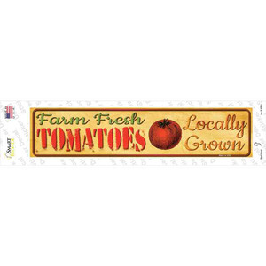 Farm Fresh Tomatoes Wholesale Novelty Narrow Sticker Decal