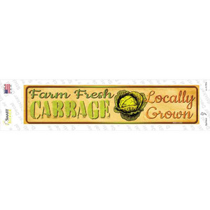 Farm Fresh Cabbage Wholesale Novelty Narrow Sticker Decal