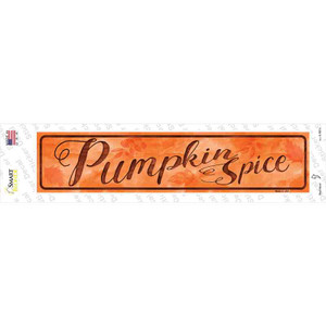 Pumpkin Spice Wholesale Novelty Narrow Sticker Decal