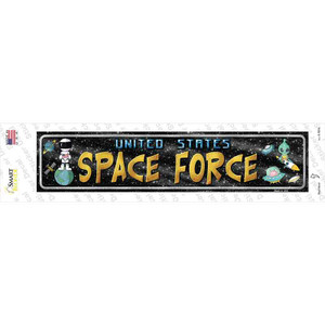 US Space Force Wholesale Novelty Narrow Sticker Decal