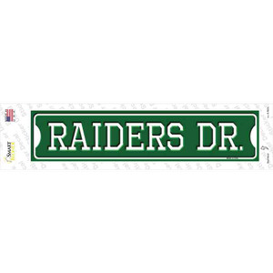 Raiders Dr Wholesale Novelty Narrow Sticker Decal