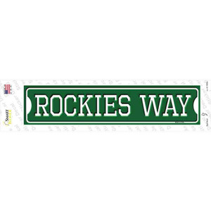 Rockies Way Wholesale Novelty Narrow Sticker Decal