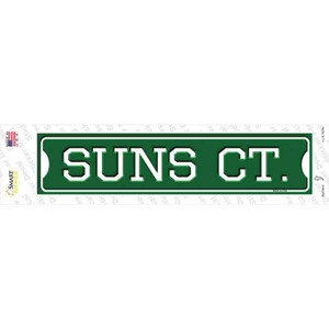 Suns Ct Wholesale Novelty Narrow Sticker Decal