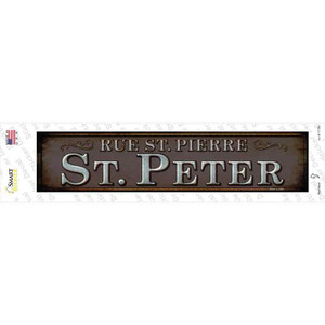 Rue St Peter Wholesale Novelty Narrow Sticker Decal