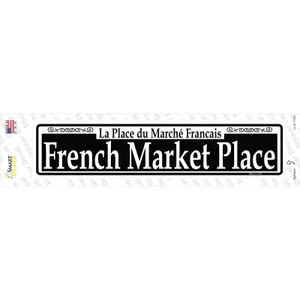 French Market Place Wholesale Novelty Narrow Sticker Decal