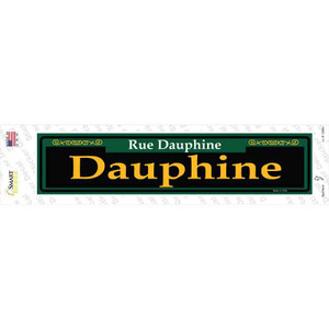 Dauphine Green Wholesale Novelty Narrow Sticker Decal