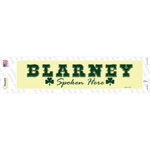 Blarney Spoken Here Wholesale Novelty Narrow Sticker Decal