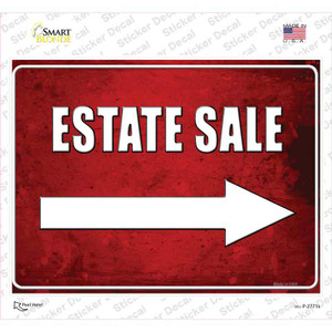 Estate Sale Right Wholesale Novelty Rectangle Sticker Decal