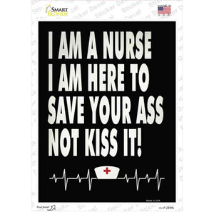 Nurse Save Your Ass Wholesale Novelty Rectangle Sticker Decal