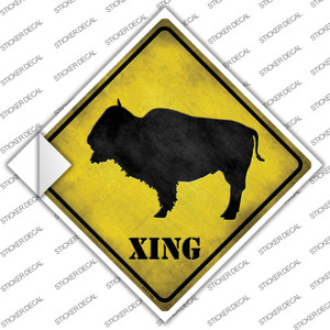 Buffalo Xing Wholesale Novelty Diamond Sticker Decal