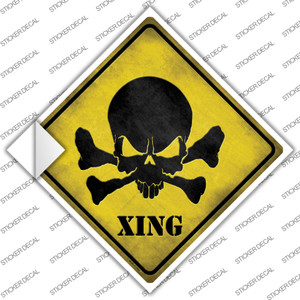 Skull Xing Wholesale Novelty Diamond Sticker Decal