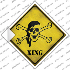 Pirate Xing Wholesale Novelty Diamond Sticker Decal