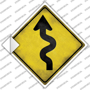 Curved Road Wholesale Novelty Diamond Sticker Decal