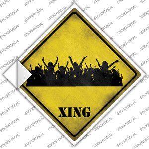Event Crowd Xing Wholesale Novelty Diamond Sticker Decal